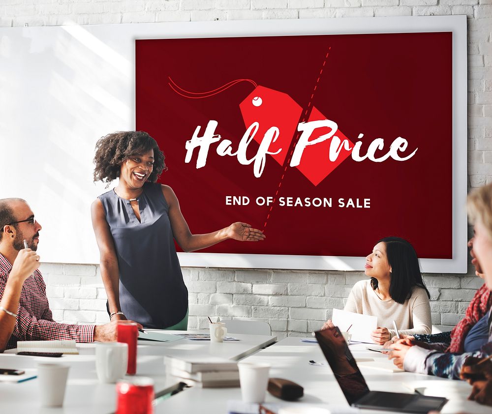 Promotion Discount Sale Retail Shopping Concept
