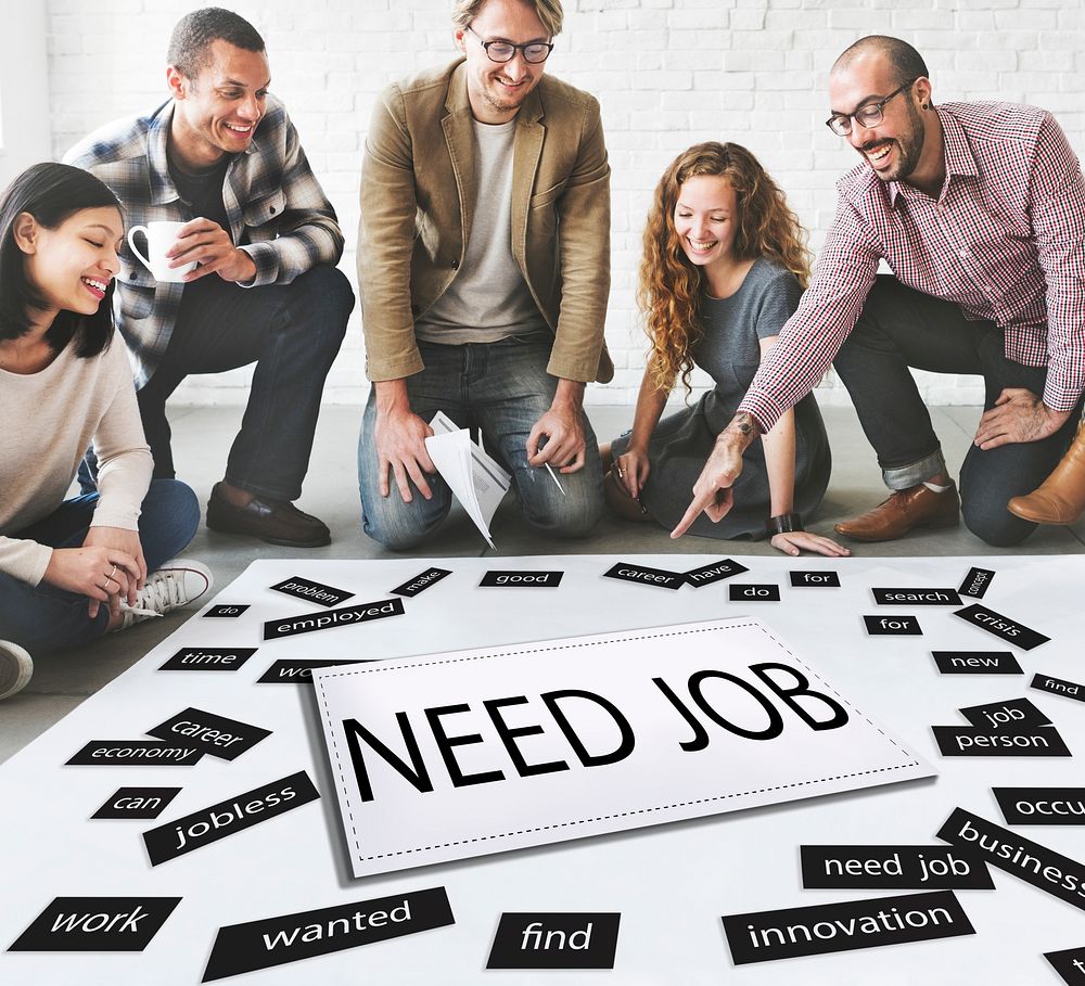 Need job Applicant Career Hiring Recruitment Concept