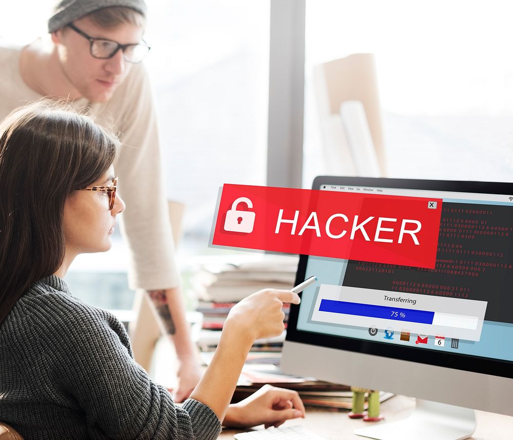 Hacker Cyber Crime Criminal Computer Concept