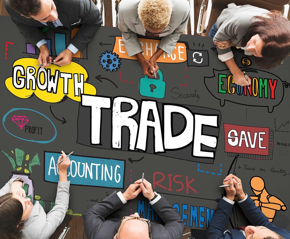Trade Commerce Business Economy Merchandise Concept