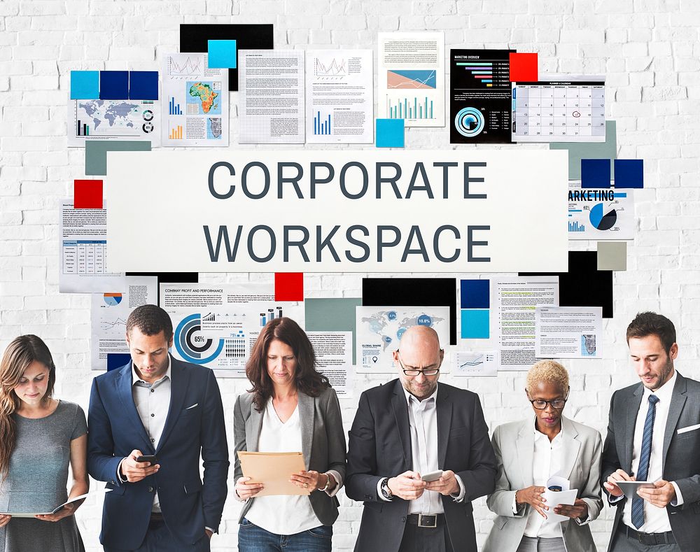 Corporate Workspace Company Enterprise Concept