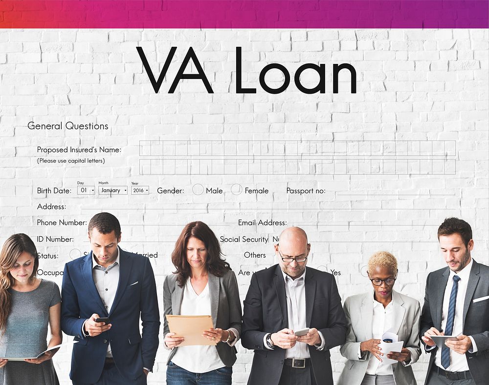 VA Loan Veterans Affair Concept