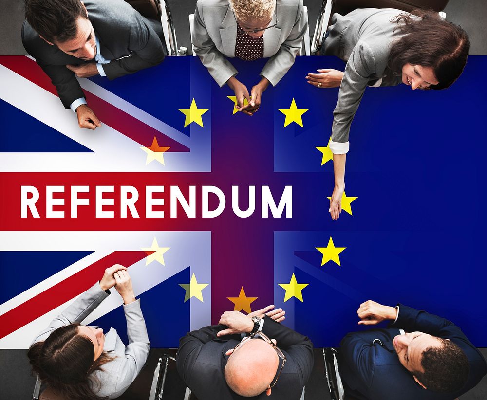 Britain EU Brexit Referendum Concept