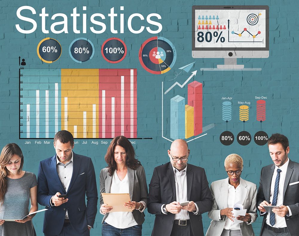 Statistics Marketing Planning Report Strategy Concept