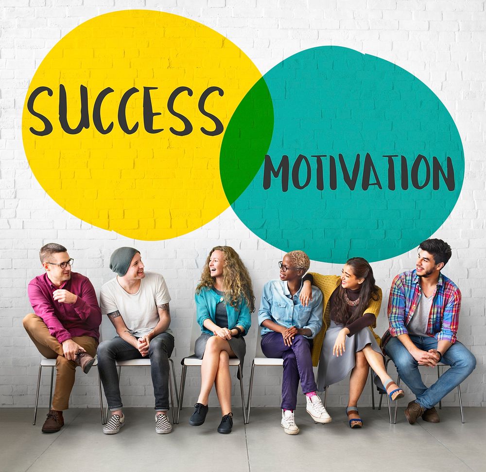 Success Motivation Ideas Circles Concept