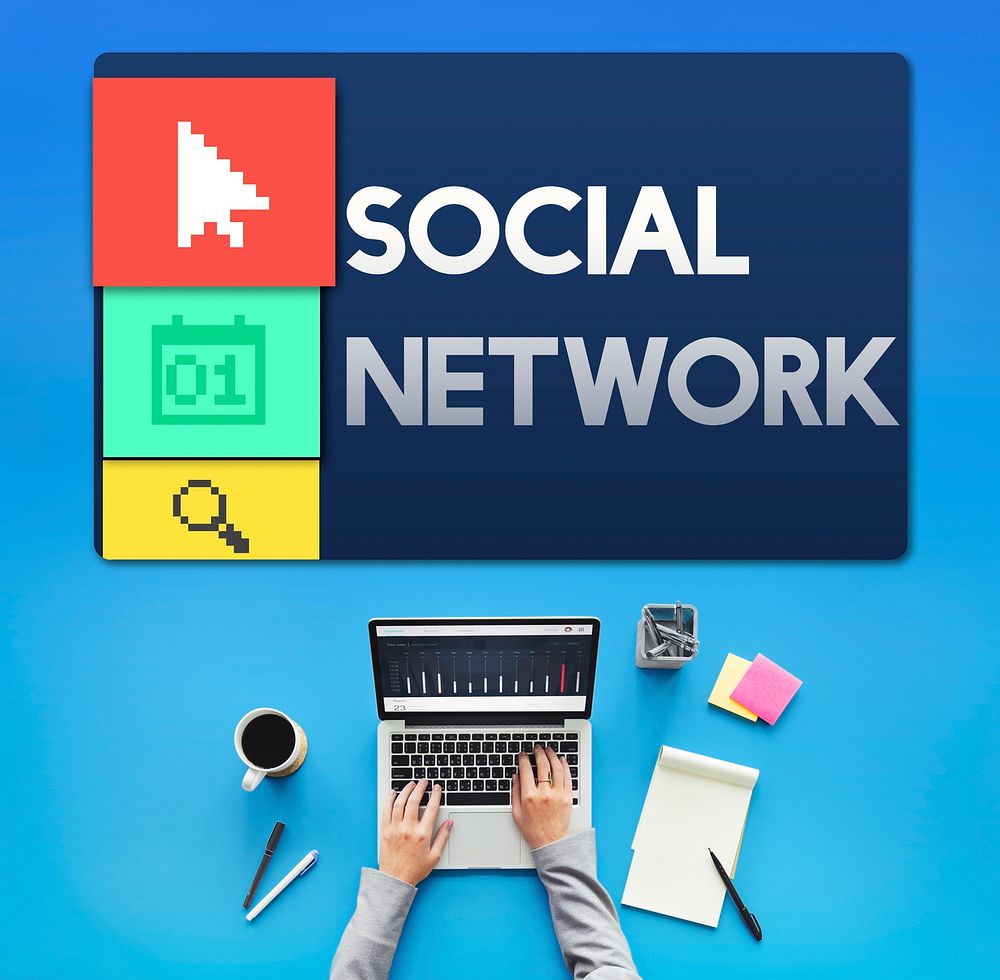 Browser Social Network Online Concept