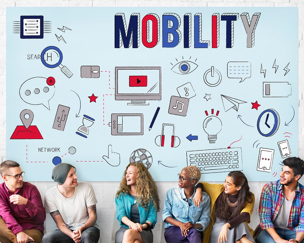Mobility Global Communication Digital Connection Concept