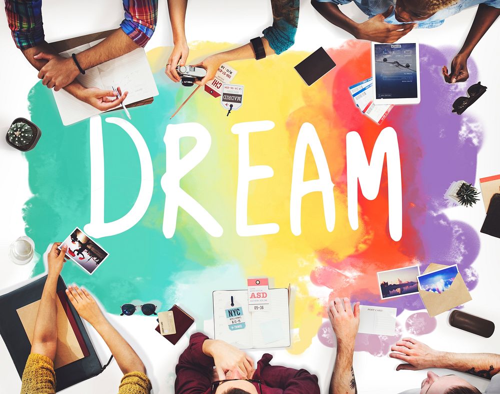 Dream Hopeful Inspiration Imagination Goal Vision Concept