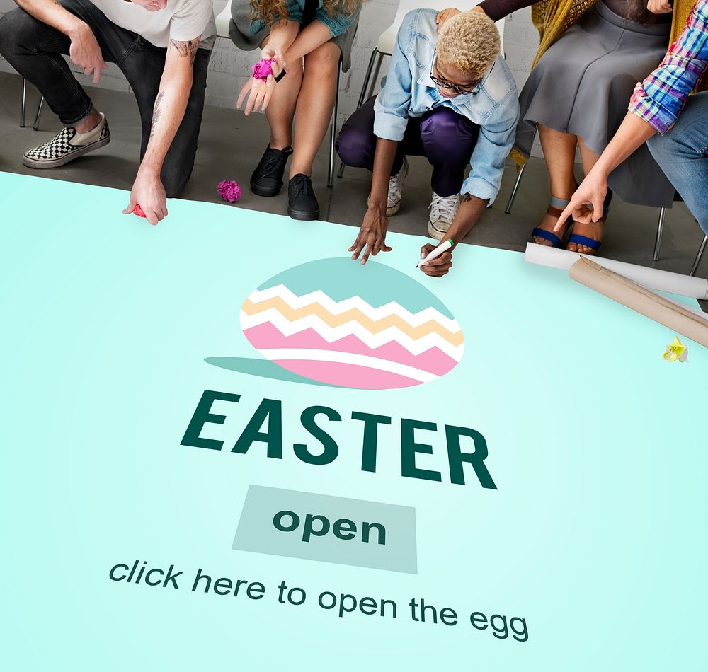 Easter Bunny Rabbit Spring Season Tradition Egg Concept