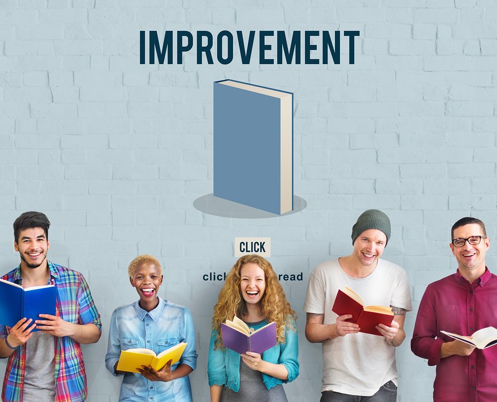 Improvement Education Knowledge Book Study Concept