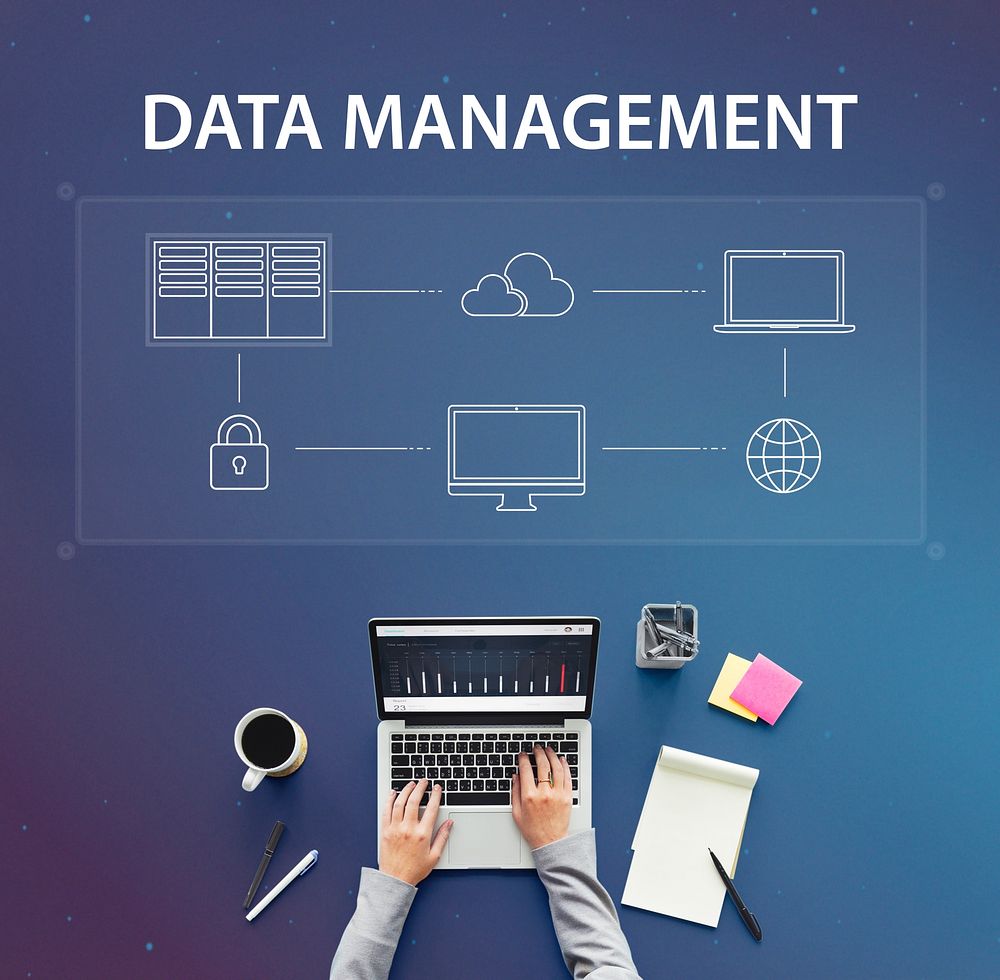 Cloud Computing Data Management Concept