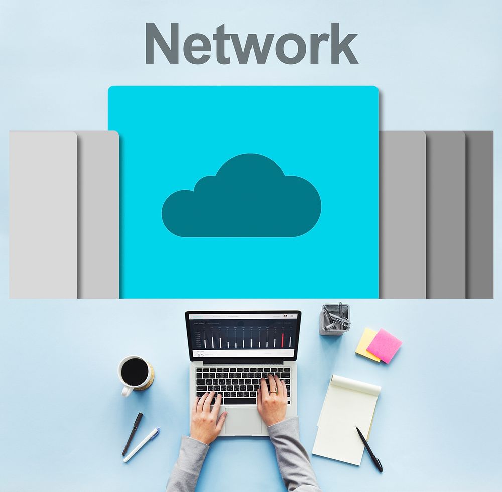 Communication Connection Cloud Network Concept