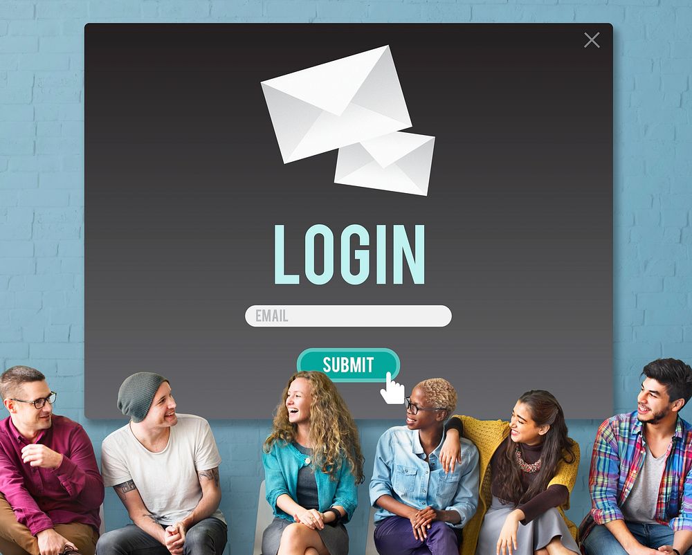 Log-in Enter Join Register Registry Subscribe Concept