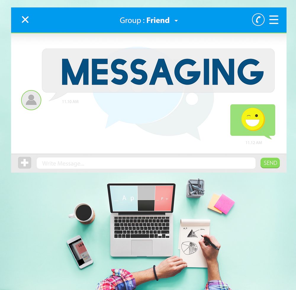 Messaging Chat Communication Connection Online Concept