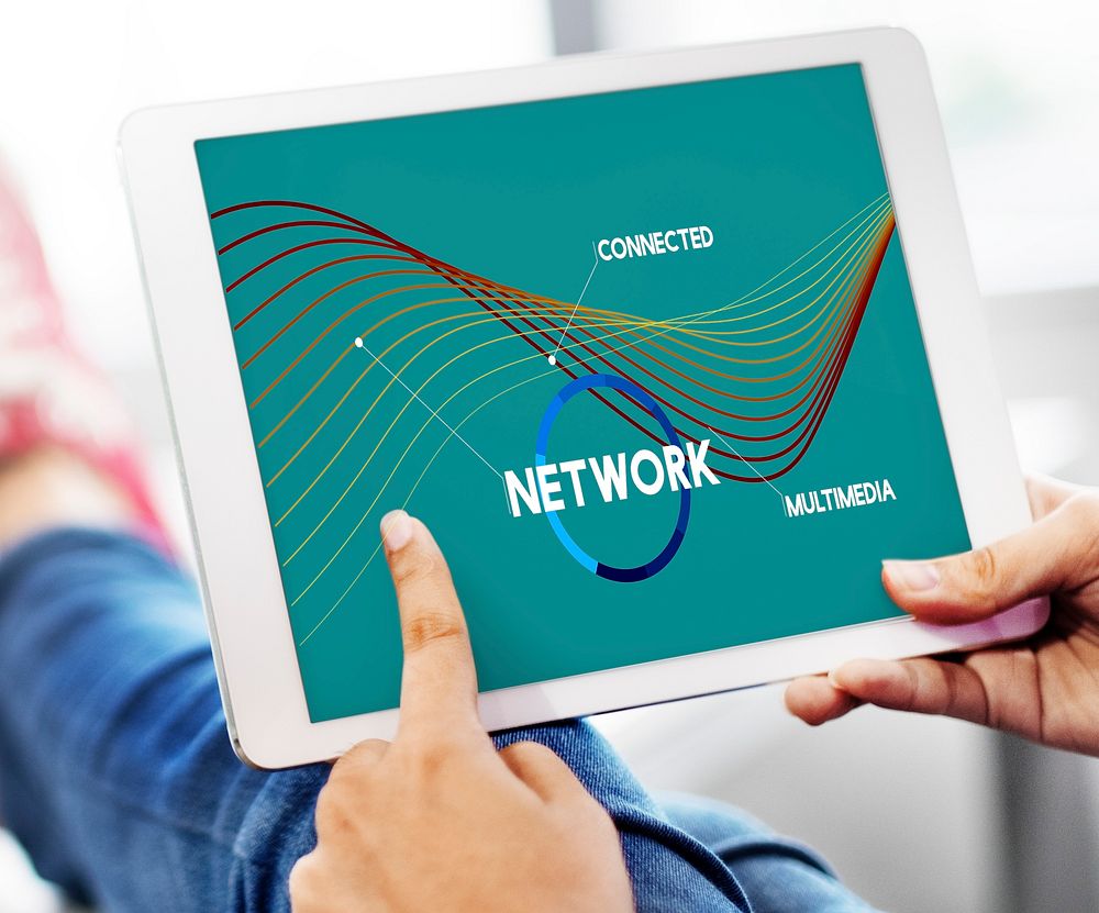 Network Communication Connection Web concept