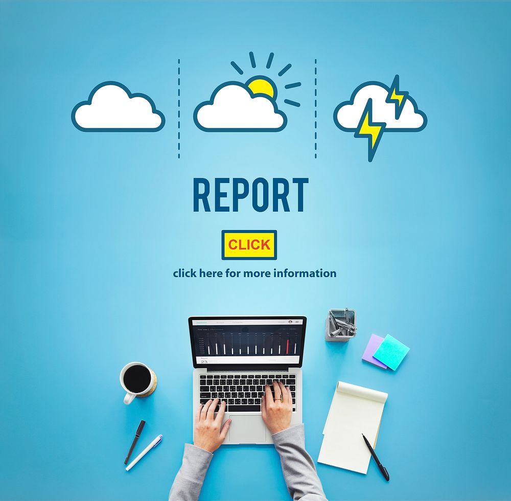 Report Inform Management Reporter Research Concept
