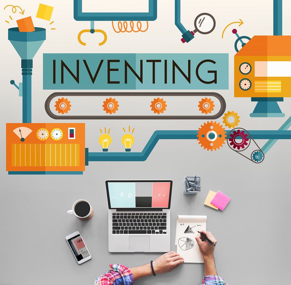 Inventing Innovation Create Creative Process Concept