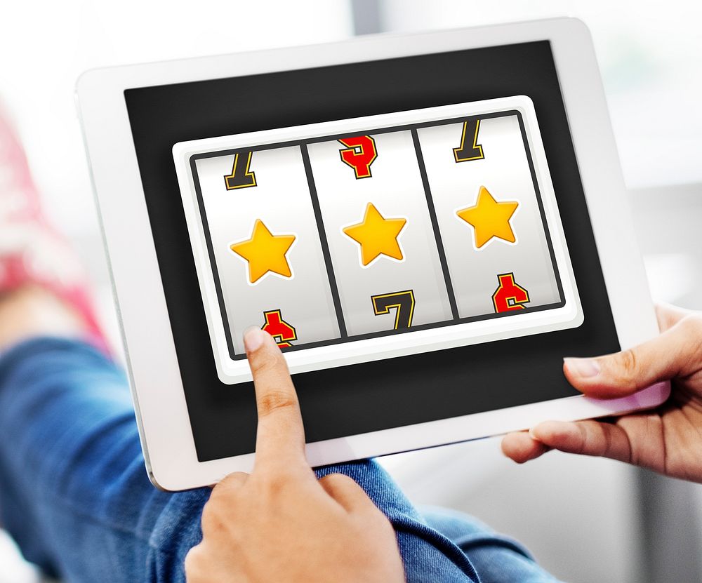 Online Casino Luck Concept