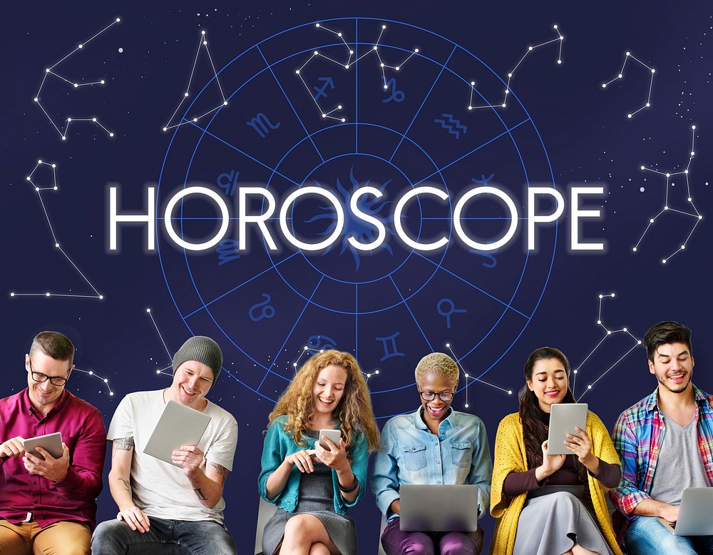 Horoscope Astral Calendar Future Prediction Signs Concept