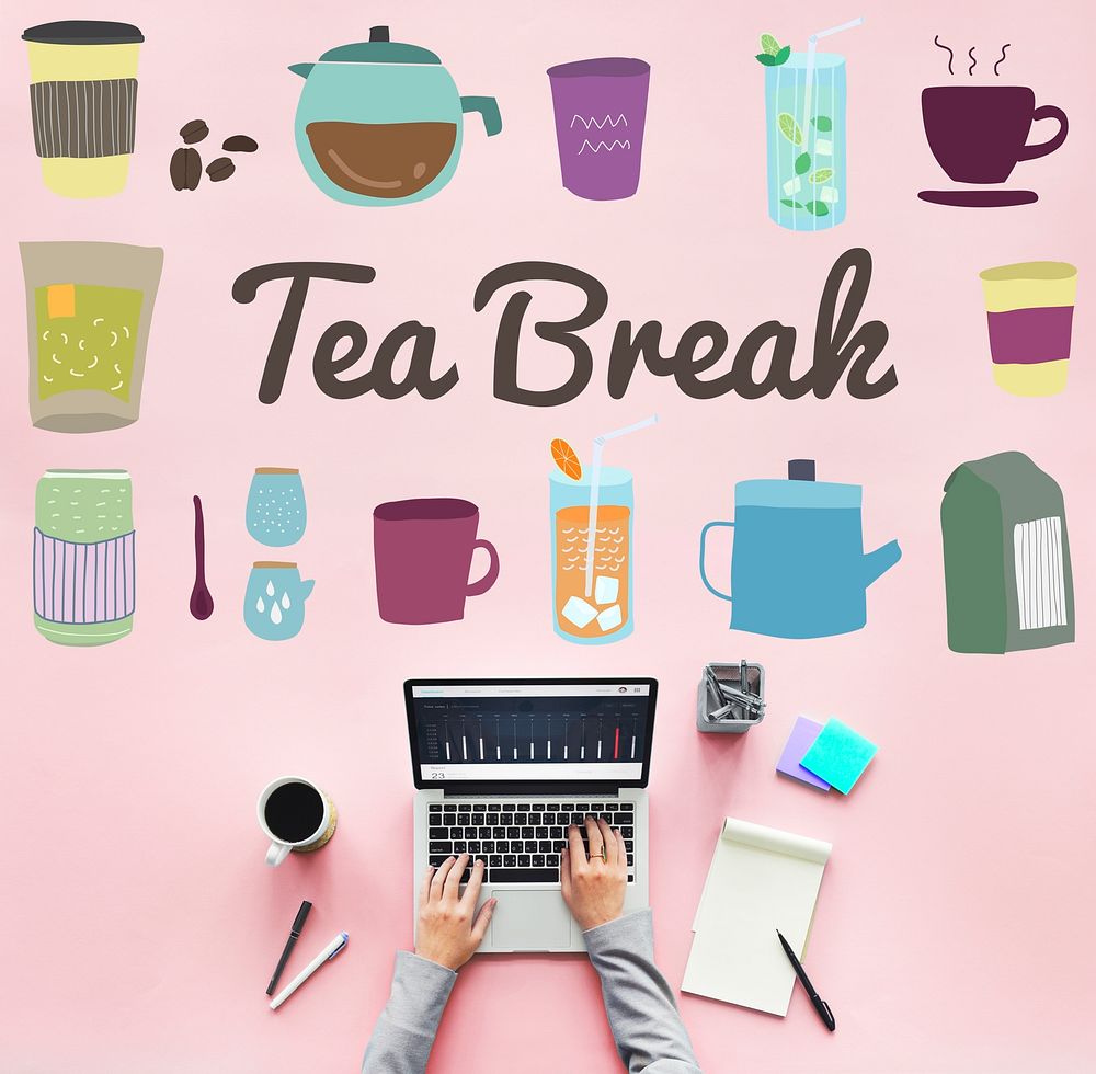 Tea Break Beverage Cafe Drink Relaxation Concept