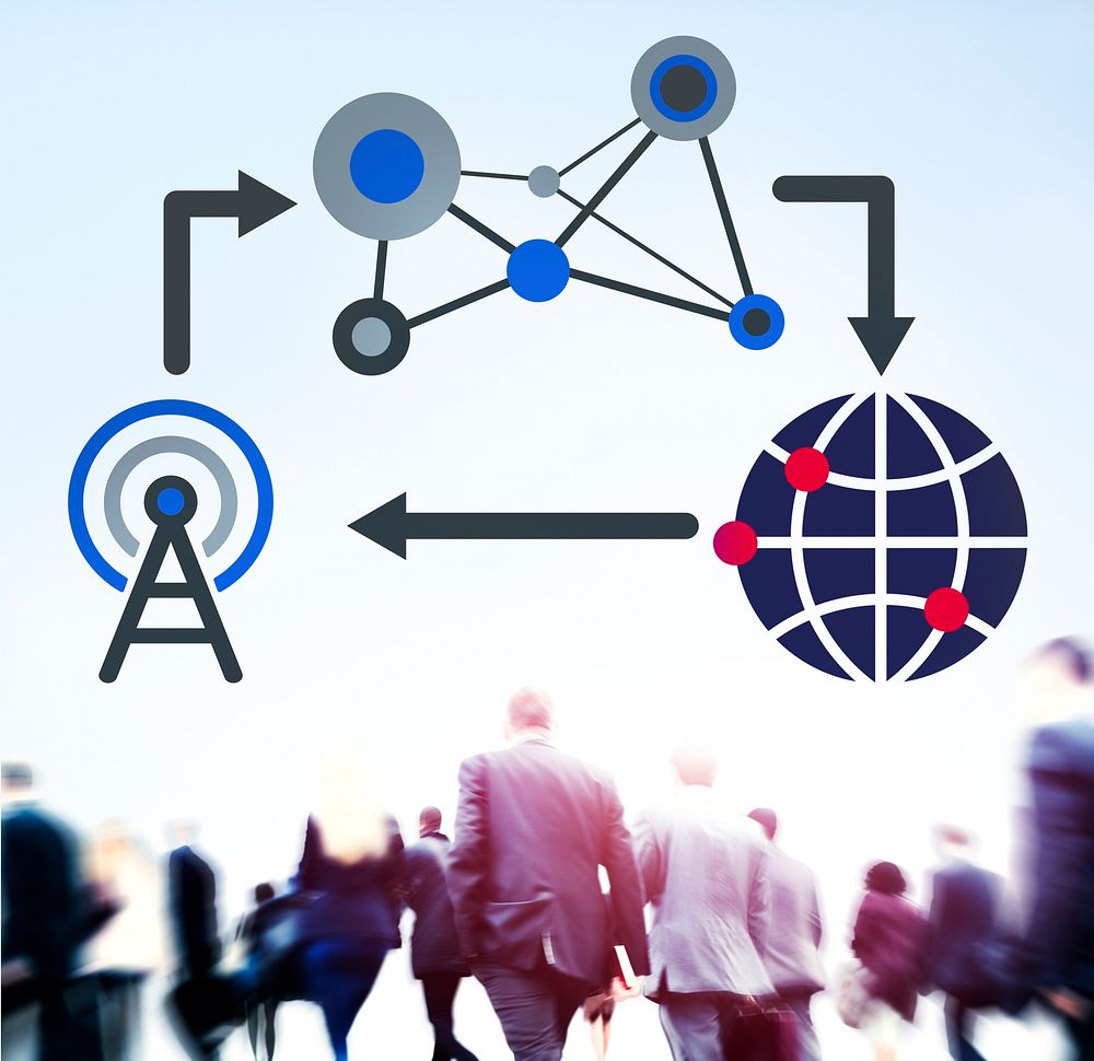 Network Storage Internet Connect Connection Concept