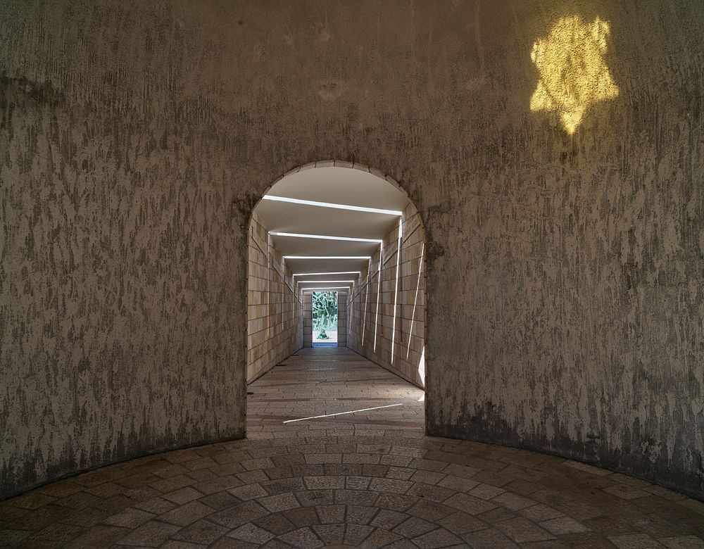                         Cavern at the Holocaust Memorial Miami Beach, designed by architect Kenneth Treister and completed…
