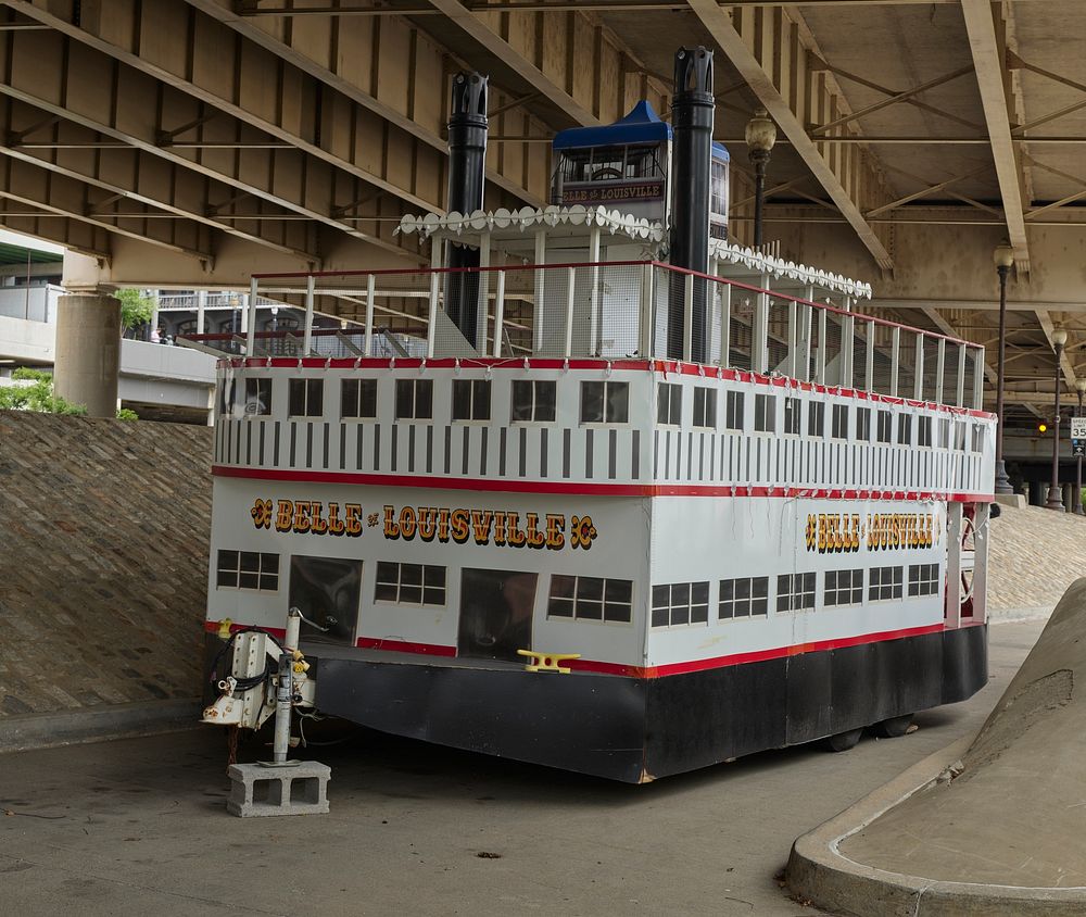                         A greatly scaled-down version of the Belle of Louisville, a more than 100-year-old steamboat…