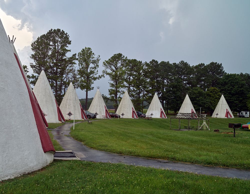                         The oldest surviving Wigwam Village Motel, part of what was once a series of quirky motels…