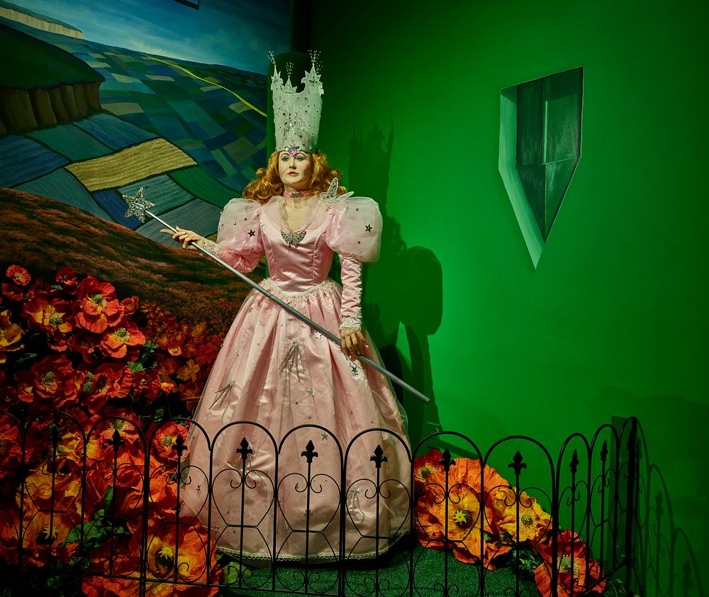                         The character Glinda, the Good Witch of the North, at the Oz Museum in Wamego, a small town near…