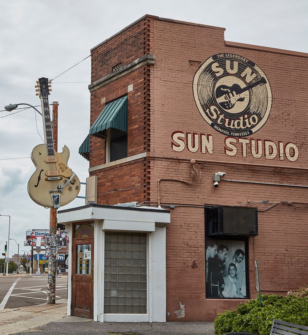                         The Sun recording studio in Memphis, Tennessee, operated for years by renowned musical impresario…