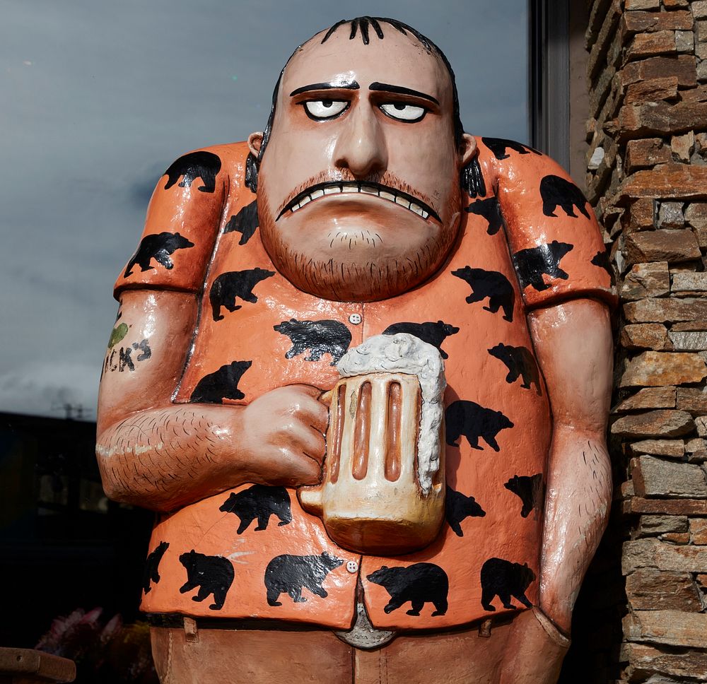                         It's not immediately clear how this glum character would attract visitors to an establishment, or to…