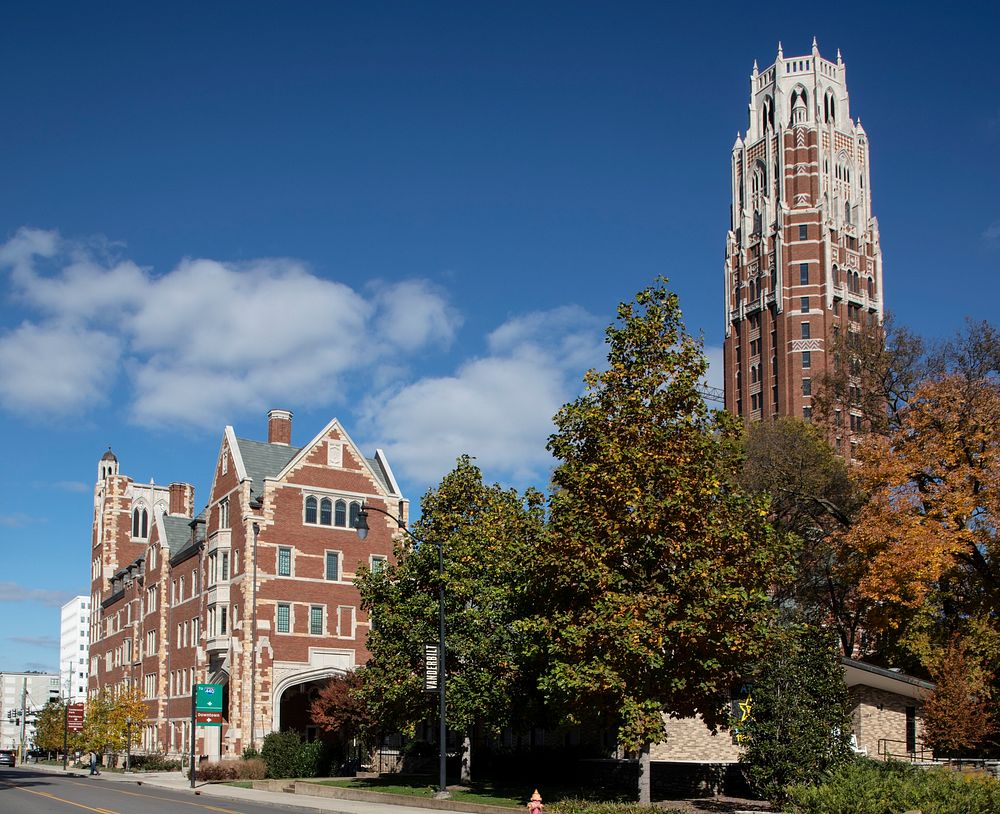                         A West End Tower on the campus of the private Vanderbilt University in Nashville, the capital city…