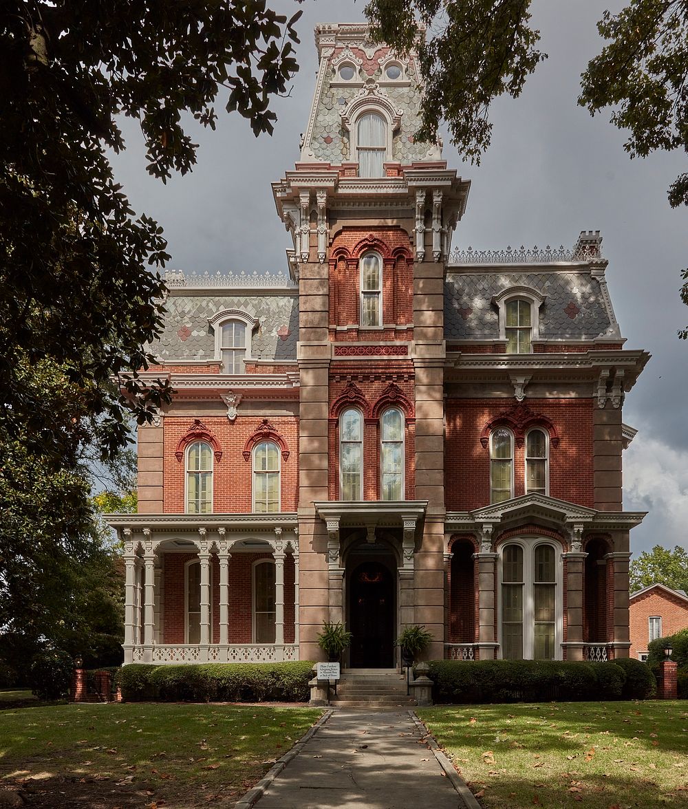                         The Woodruff-Fontaine House, one of a string of historic, Victorian-style mansions along Adams…