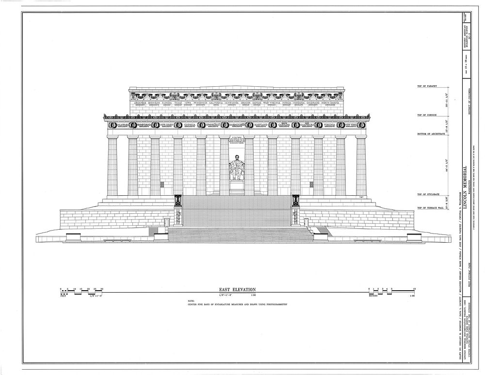 Lincoln Memorial, West Potomac Park, Washington, District of Columbia, DC