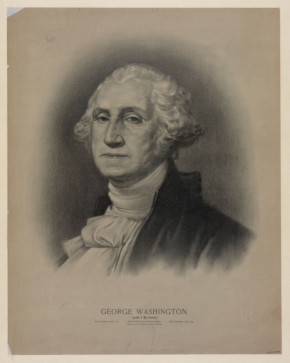 George Washington, c1896 Oct. 8.