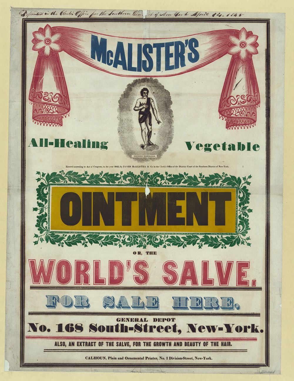 McAlister's all-healing vegetable ointment ...