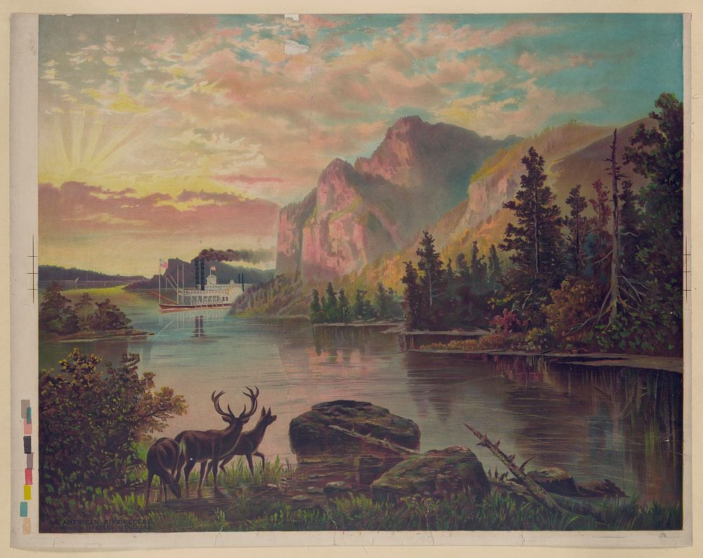 An American river scene
