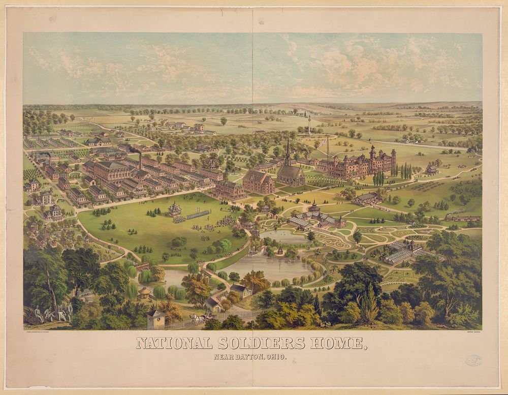 National soldiers home, near Dayton, Ohio