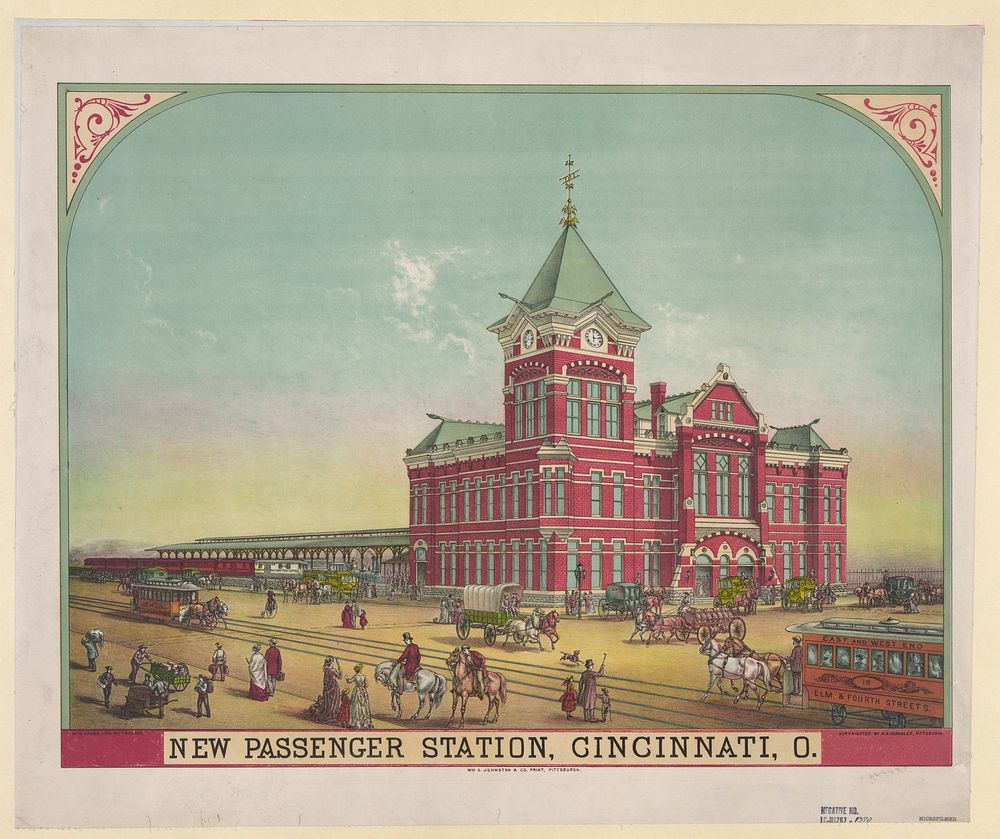 New passenger station, Cincinnati, O.