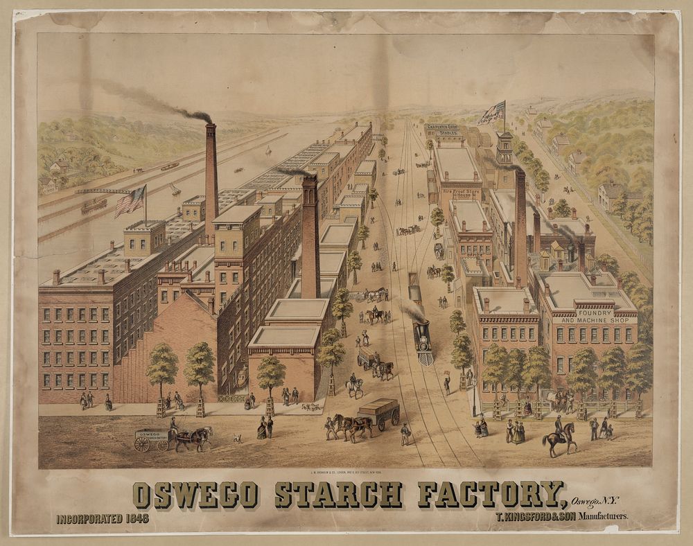Oswego starch factory, Oswego, N.Y.