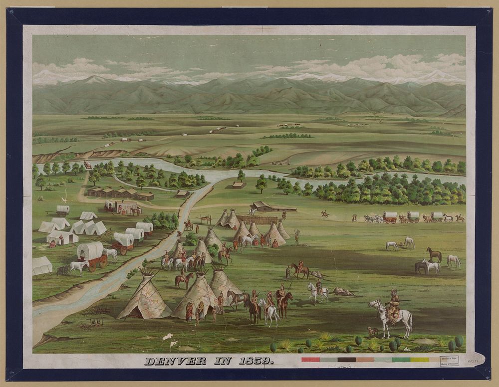 Denver in 1859