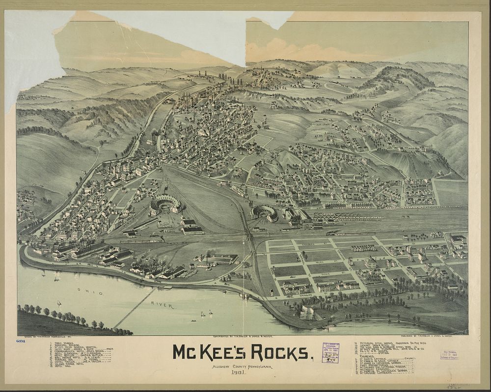 McKee's Rocks, Allegheny County Pennsylvania, 1901