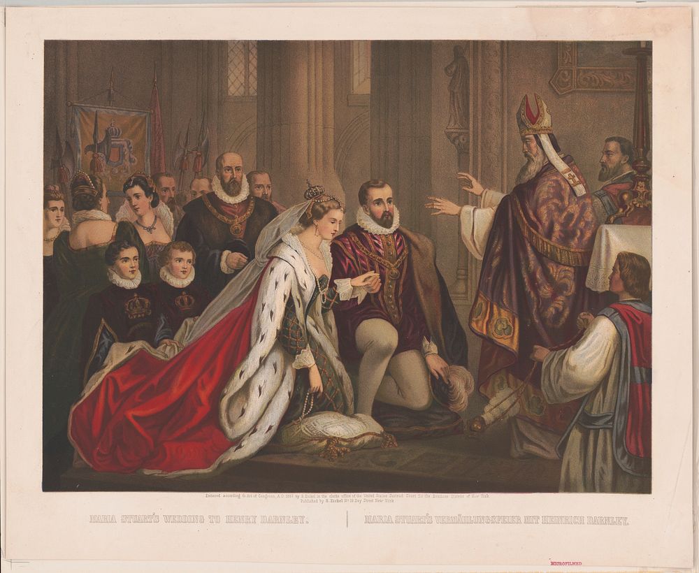 Maria Stuart's wedding to Henry Darnley