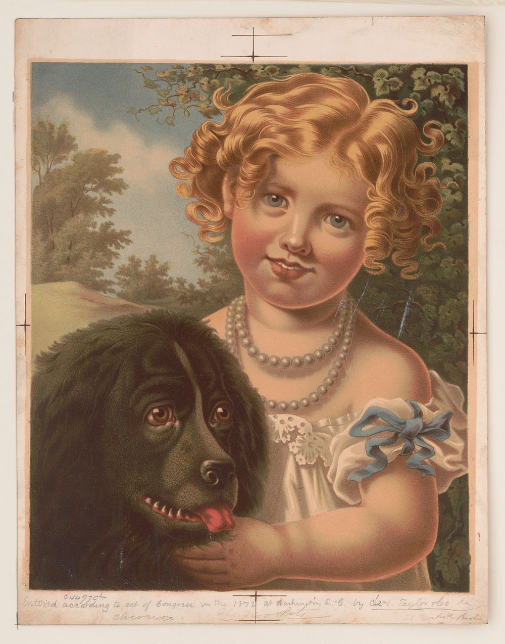 The two pets, c1872.