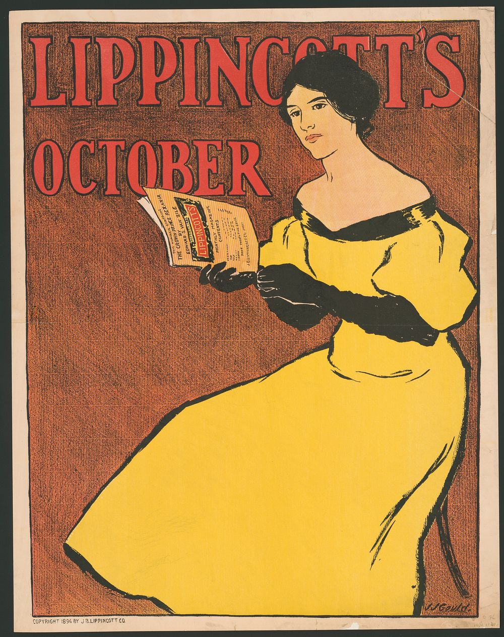 Lippincott's October / J.J. Gould.