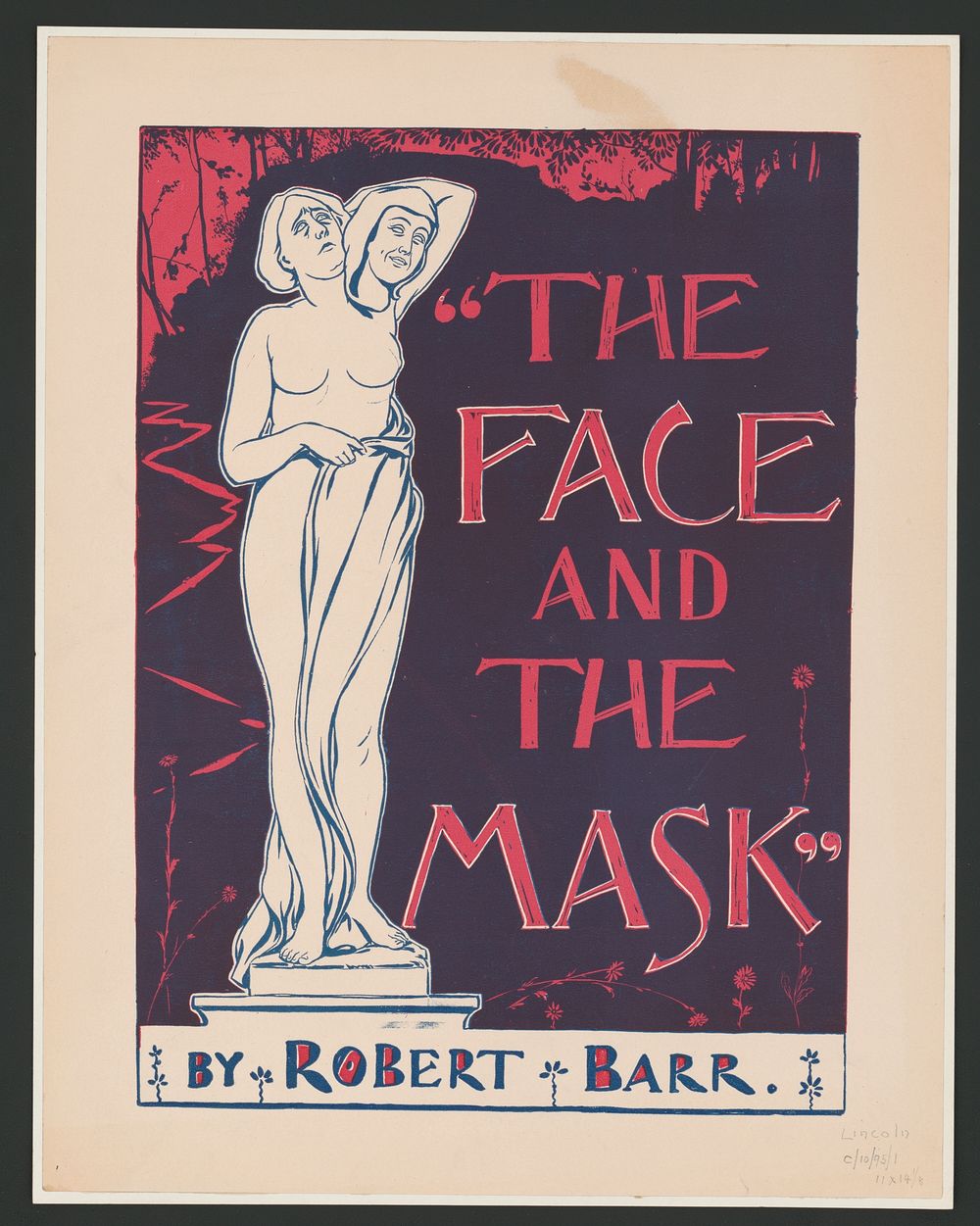 The face and the mask by Robert Barr