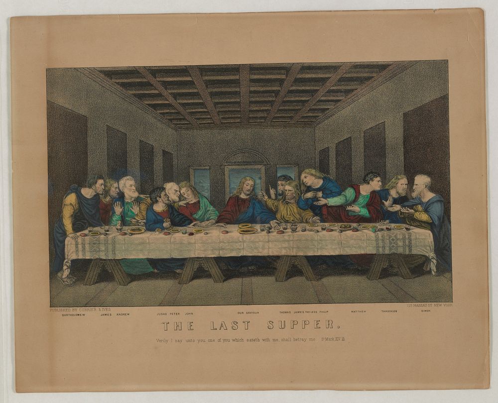 The last supper