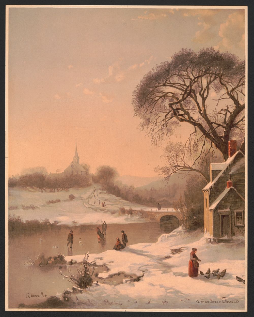 Winter / J. Morviller ; after J. Morviller, original in posssession of the Publishers., L. Prang & Co., publisher