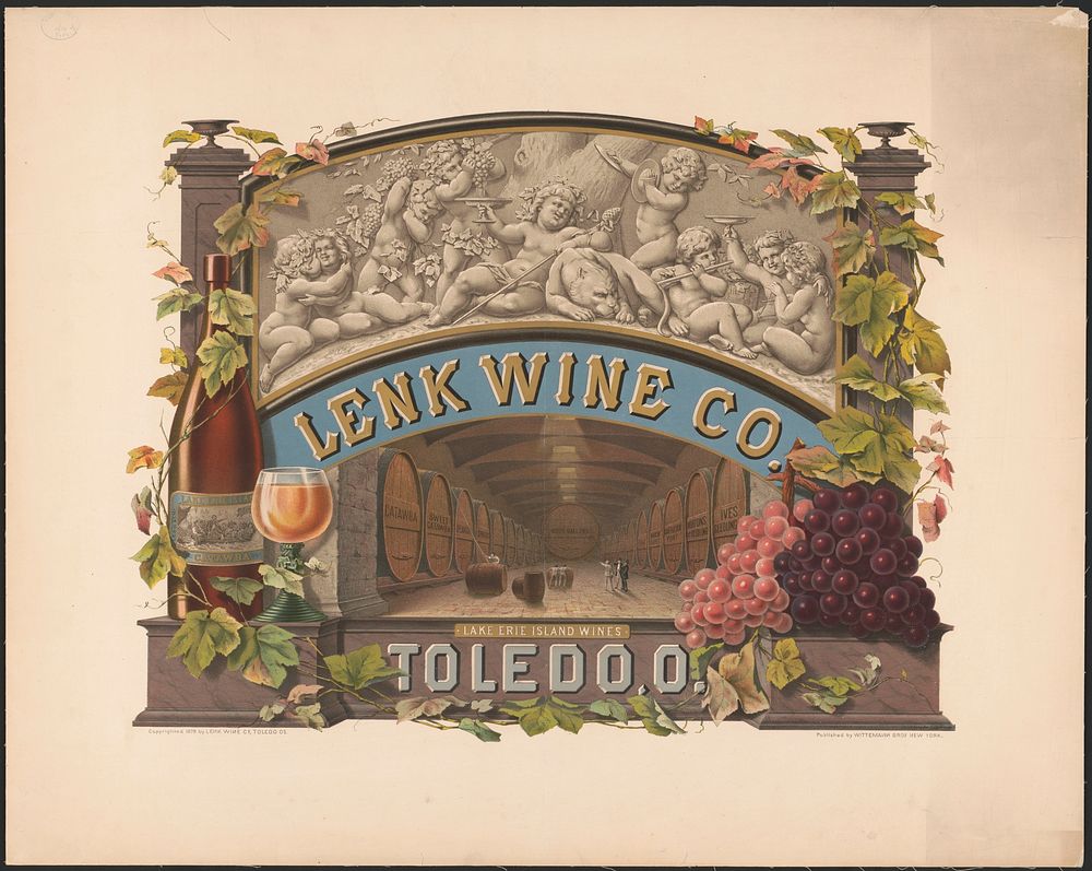 Lenk Wine Co., Lake Erie island wines, Toledo, O.