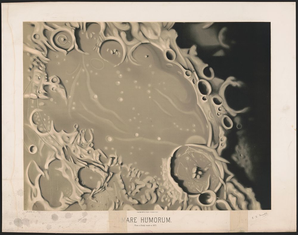 Mare humorum, from a study made in 1875